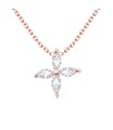 Flower Silver Necklaces SPE-5821